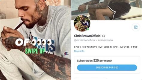 chris brown onlyfans|Chris Brown Joins OnlyFans and People Are Excited